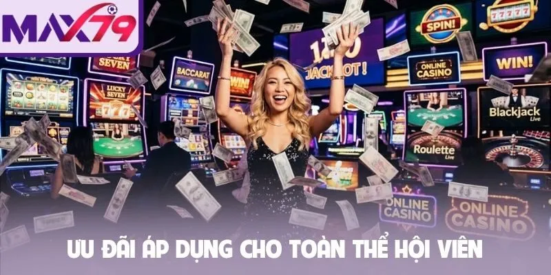 Ưu đãi áp dụng cho toàn thể hội viên
